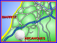 Cliquez pour visiter les villes d'Arcangues et de Biarritz